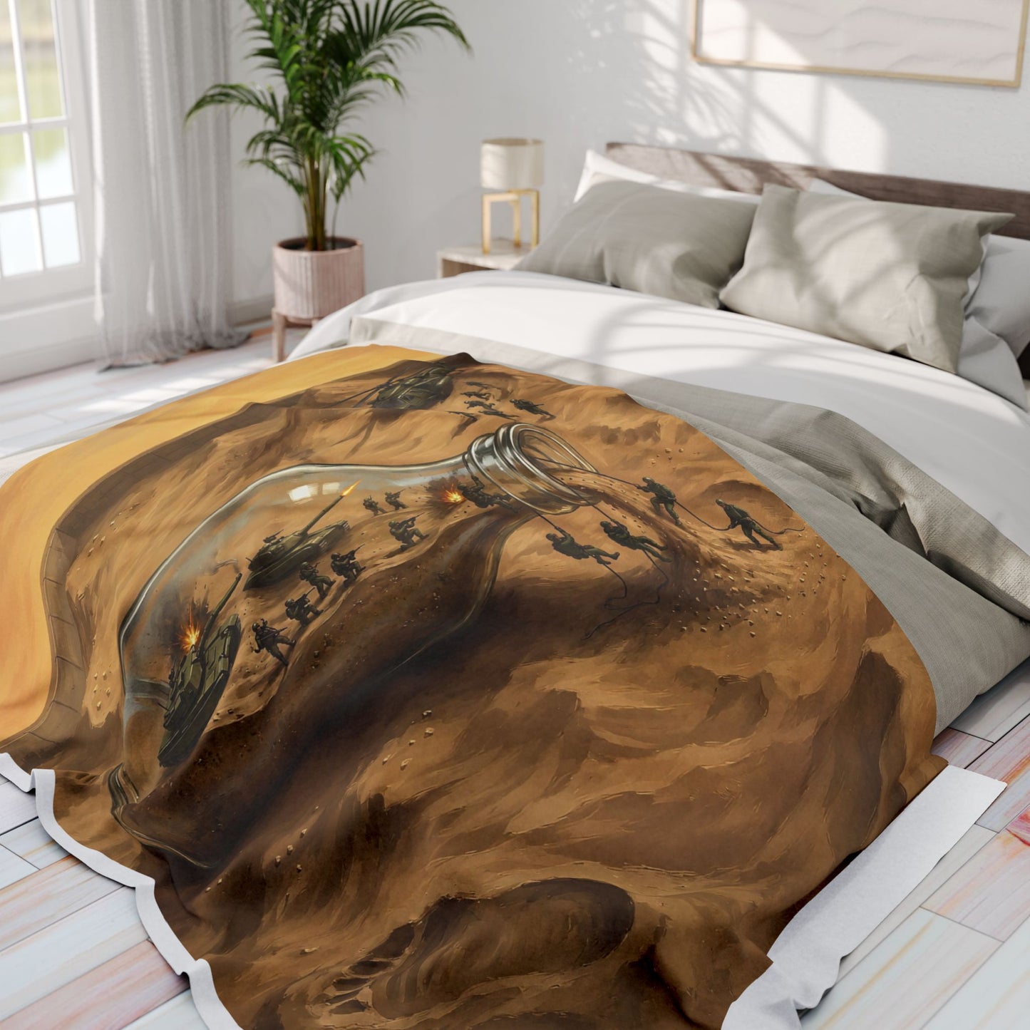 Sandpit Fantasy Fleece Blanket — Kids Imaginative Play | Velvet Ink Market