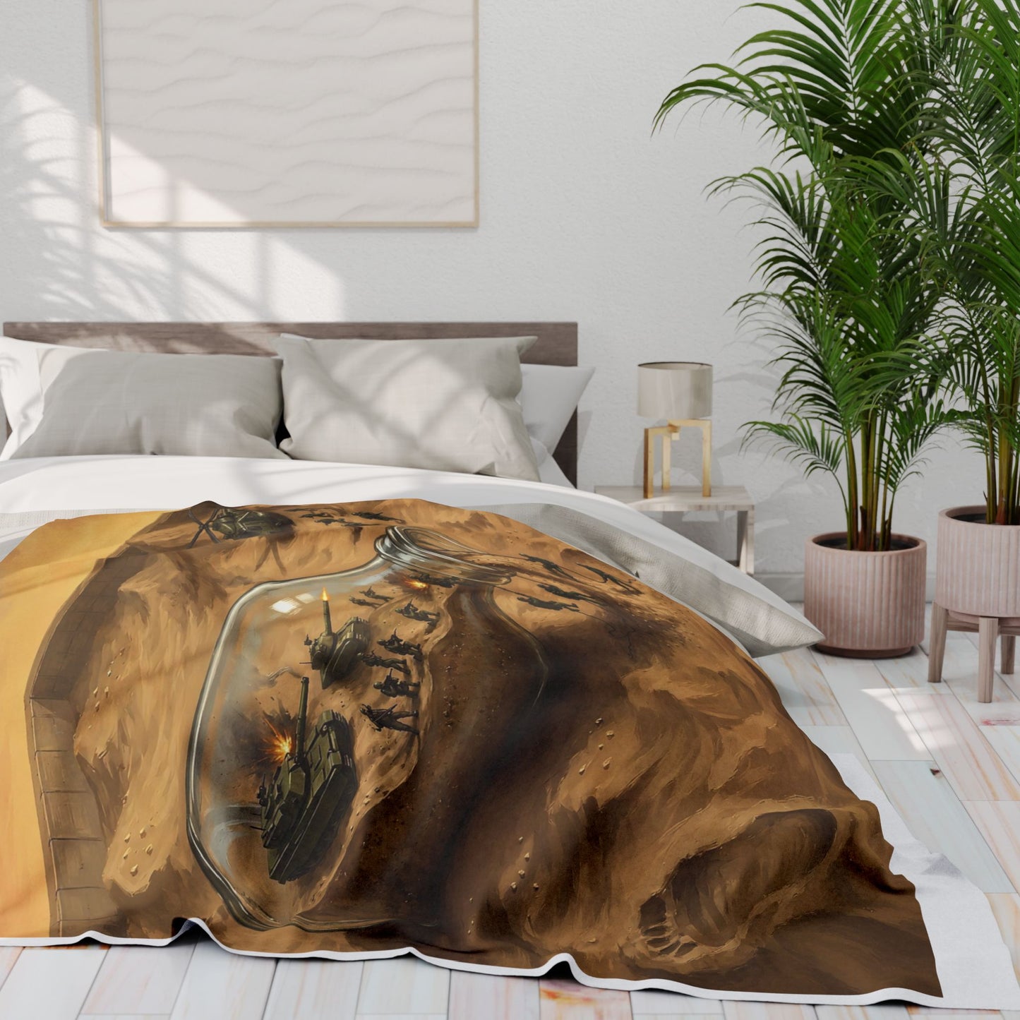 Sandpit Fantasy Fleece Blanket — Kids Imaginative Play | Velvet Ink Market