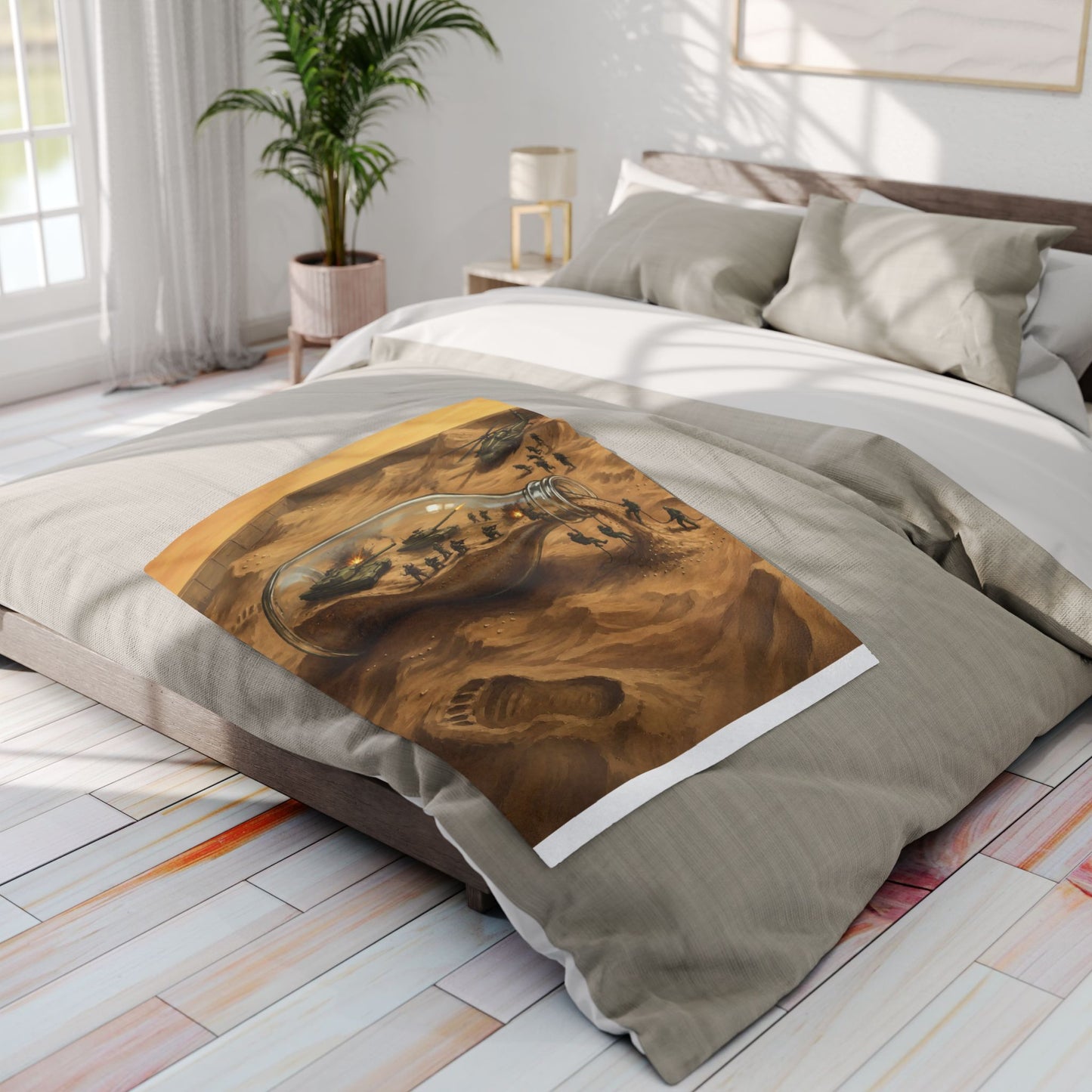 Sandpit Fantasy Fleece Blanket — Kids Imaginative Play | Velvet Ink Market