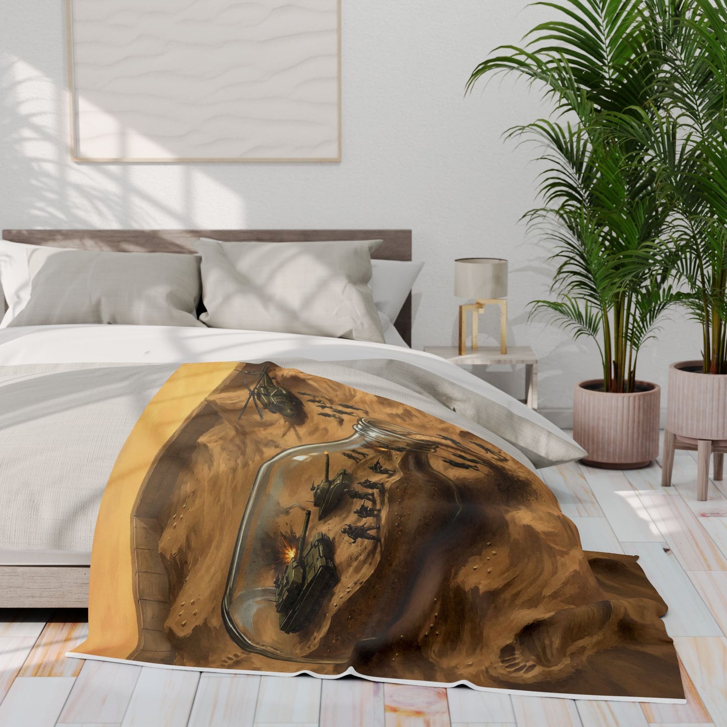 Sandpit Fantasy Fleece Blanket — Kids Imaginative Play | Velvet Ink Market