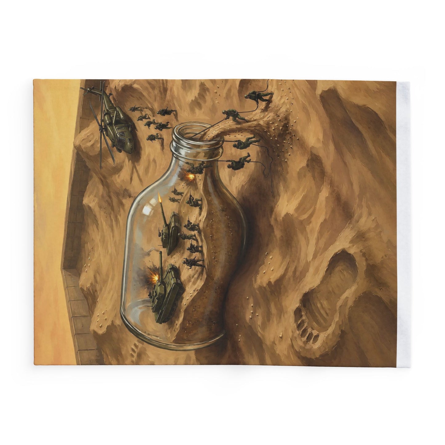 Sandpit Fantasy Fleece Blanket — Kids Imaginative Play | Velvet Ink Market