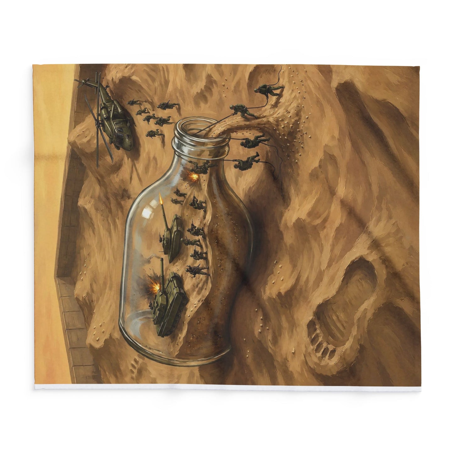 Sandpit Fantasy Fleece Blanket — Kids Imaginative Play | Velvet Ink Market