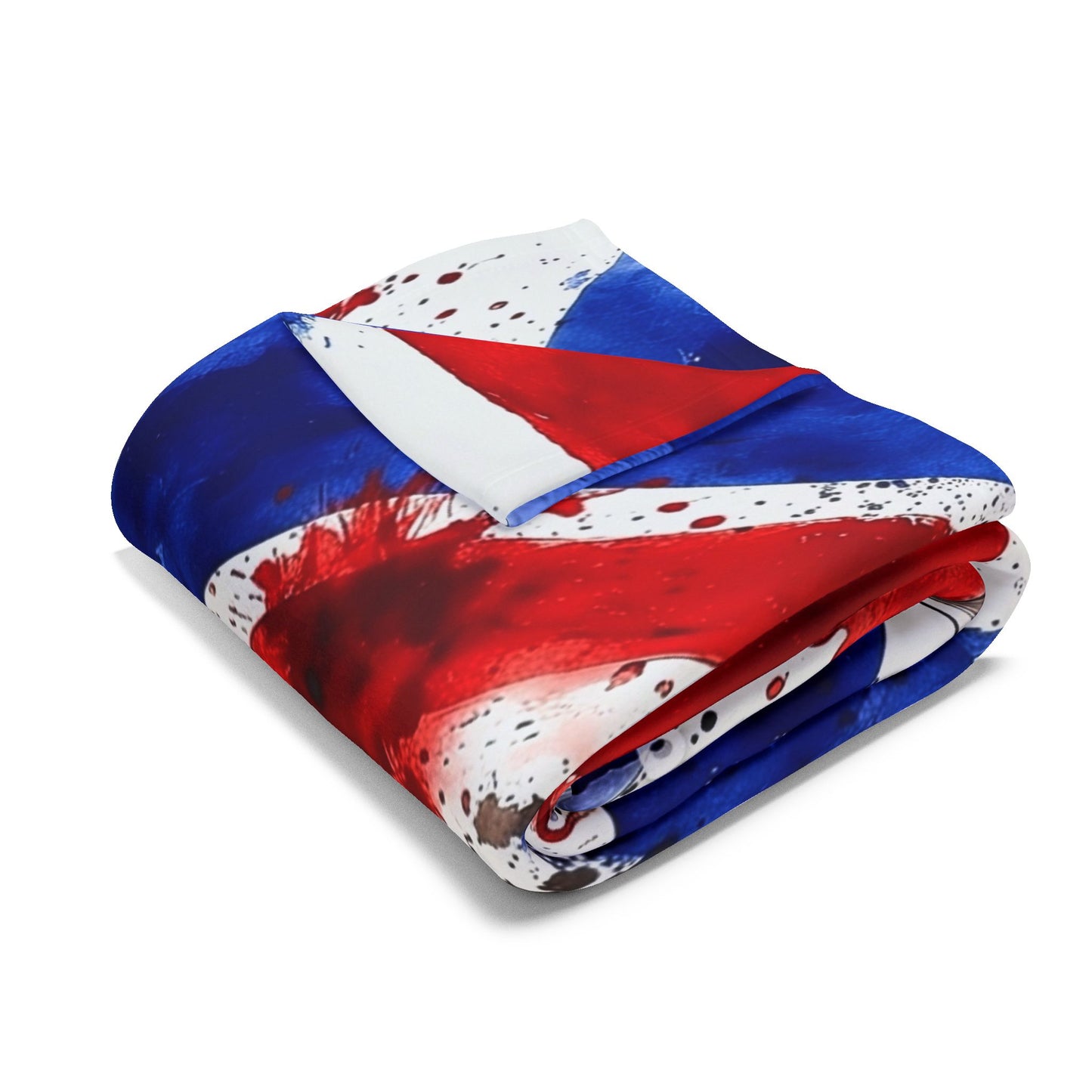 Templar Knight Union Jack Blanket — Gothic British Heritage | Velvet Ink Market