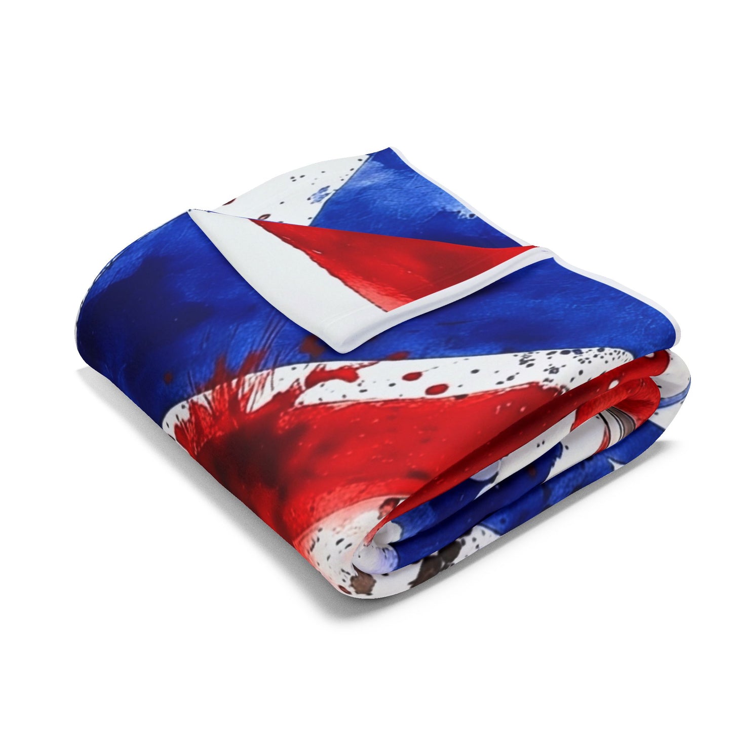 Templar Knight Union Jack Blanket — Gothic British Heritage | Velvet Ink Market