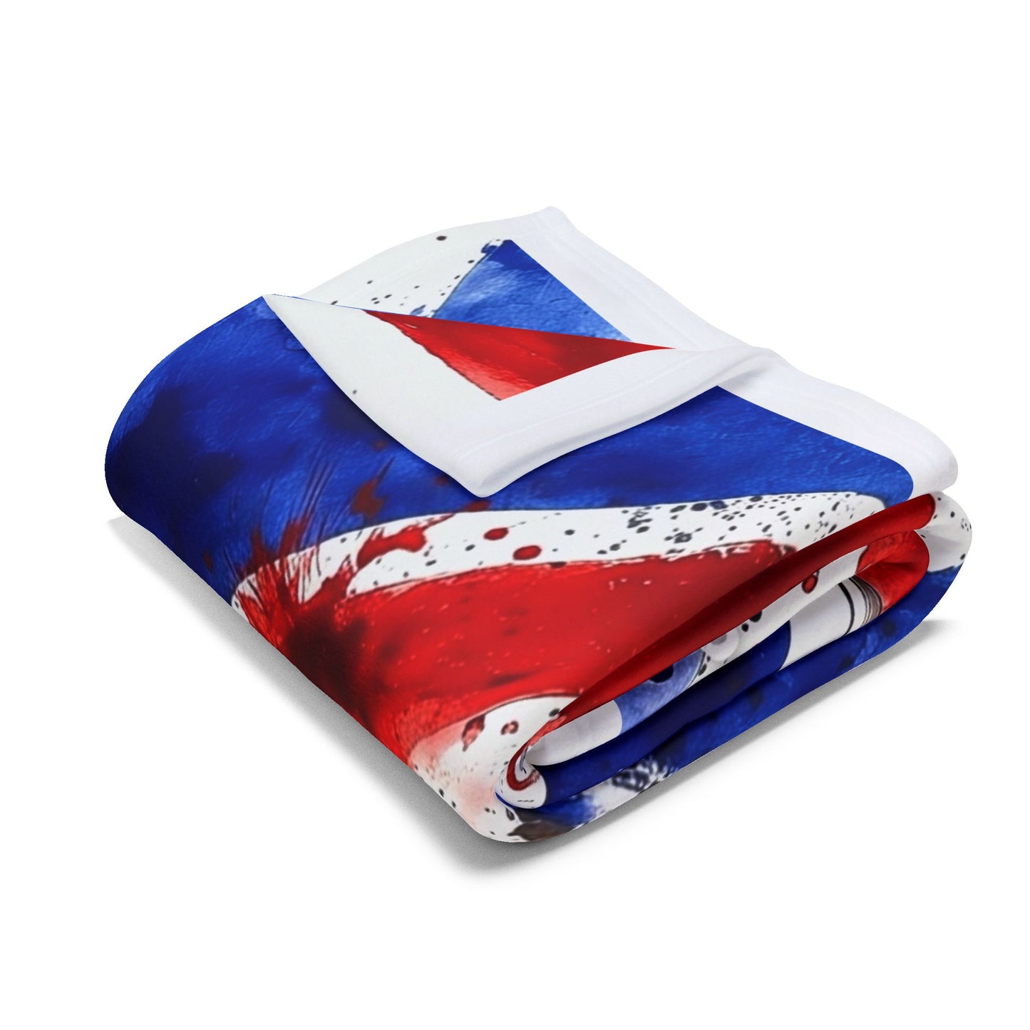 Templar Knight Union Jack Blanket — Gothic British Heritage | Velvet Ink Market